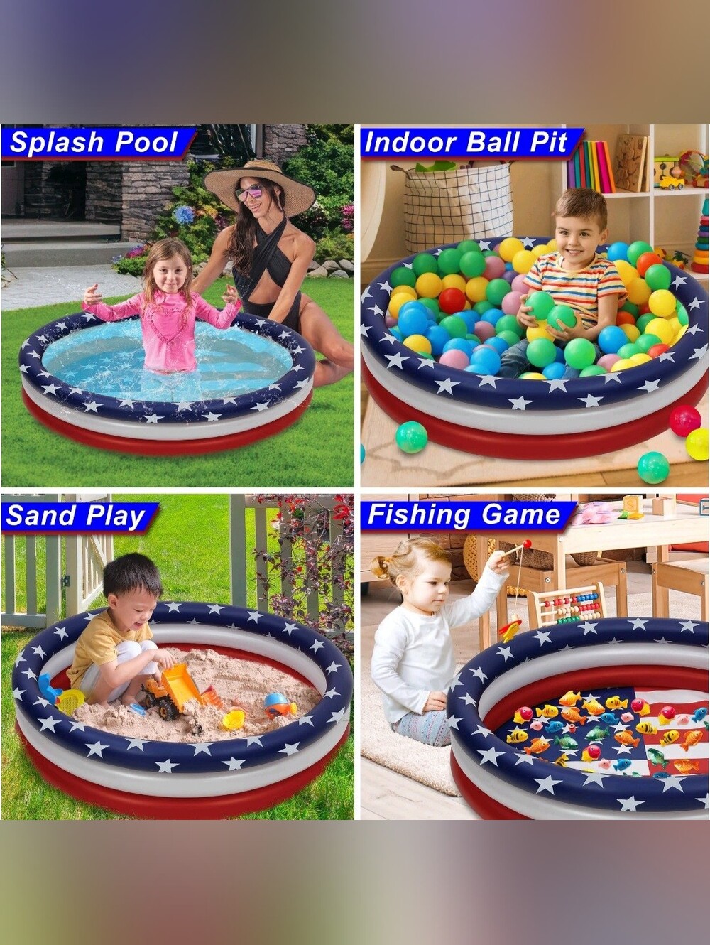 POZA Inflatable Swimming Pool - Picture 3 of 9